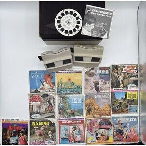 Vintage View Master Collection of 11 sets & 2 View Master's 1960’s-70’s